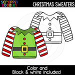 Christmas Sweaters Clip Art Ugly