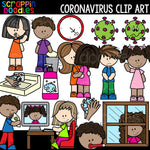 Coronavirus Clipart Covid 19 Commercial Use Corona Virus