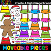 Create a Digital Gingerbread Clip Art