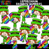 Leprechaun Math Clip Art Bundle 2021