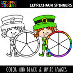 Leprechaun Spinners Clip Art