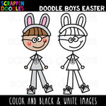 Doodle Kids Clip Art Bundle #3