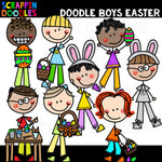 Doodle Kids Clip Art Bundle #3