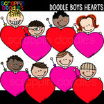 Doodle Kids Clip Art Bundle #3