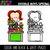 Doodle Kids Clip Art Bundle #3