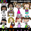 Doodle Kids Clip Art Bundle #3