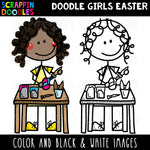 Doodle Kids Clip Art Bundle #3