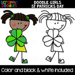 Doodle Kids Clip Art Bundle #3