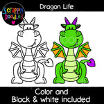 Dragon Life Clip Art Dragons Habitat