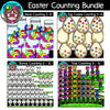 Easter Counting Clip Art Bundle