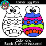 Easter Egg Pals Clip Art