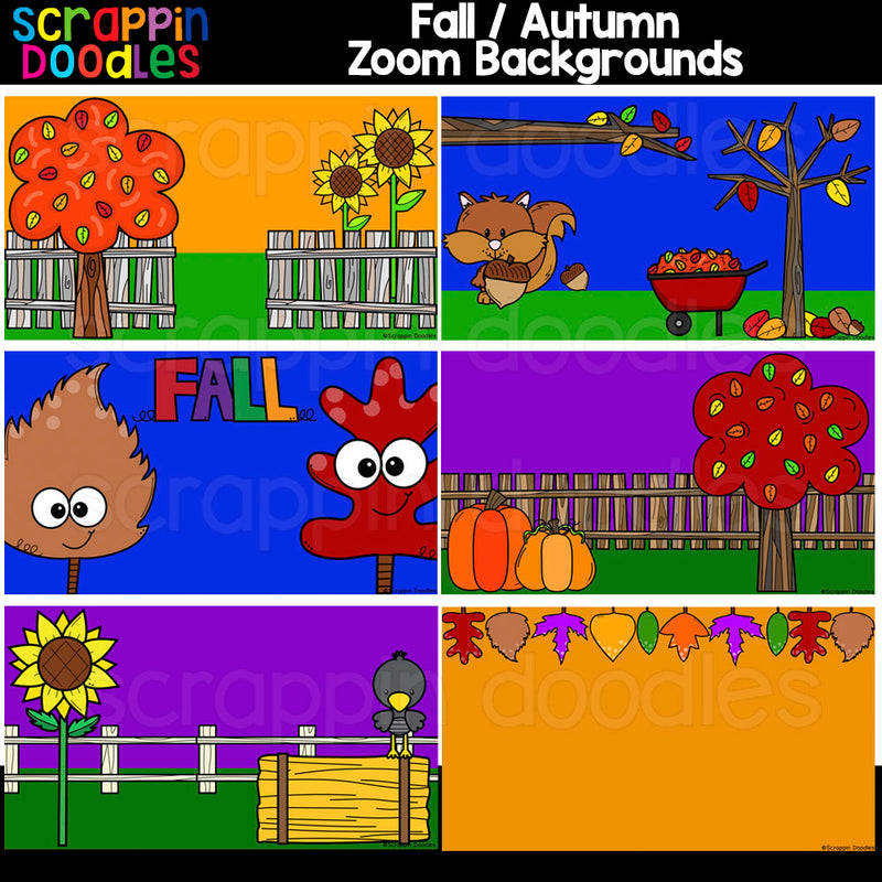 Autumn Zoom Backgrounds