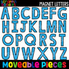 MOVEABLE IMAGES -Magnet Alphabet Clip Art