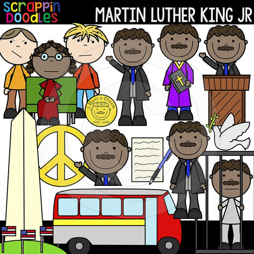 Martin Luther King Jr Clip Art Commercial Use