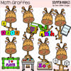 Math Giraffes Clip Art