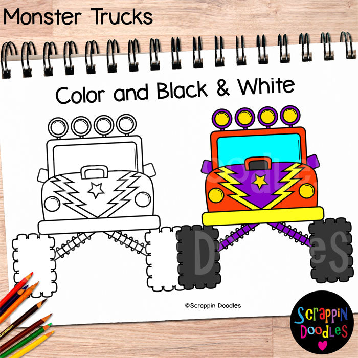 Monster Truck Clip Art