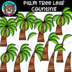 Palm Tree Leaf Counting Clip Art