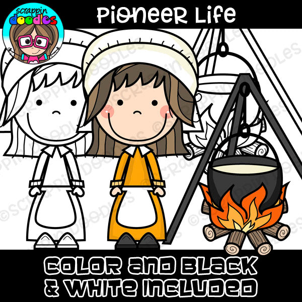 Pioneer Life Clipart