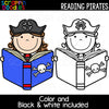 Reading Pirates Clip Art Commercial Use