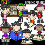 Reading Pirates Clip Art Commercial Use