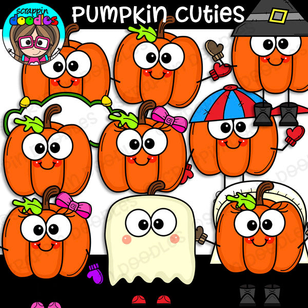 Pumpkin Cuties Clipart
