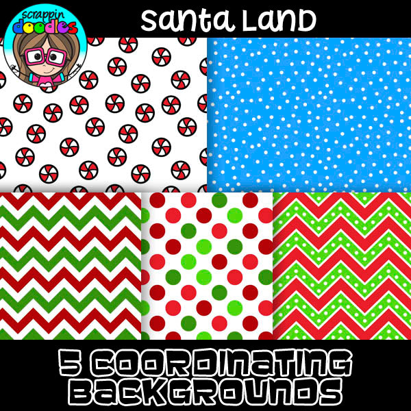 Santa Land Clipart