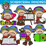 Scarecrow School Bundle Clipart