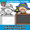 Scarecrow School Bundle Clipart