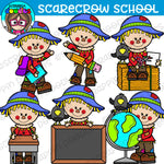 Scarecrow School Bundle Clipart