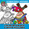 Scarecrow Writers Clipart