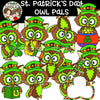 St. Patrick's Day Owl Pals