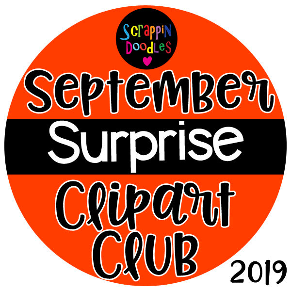 September Surprise Clip Art Club 2019 {Approx $18 Value}