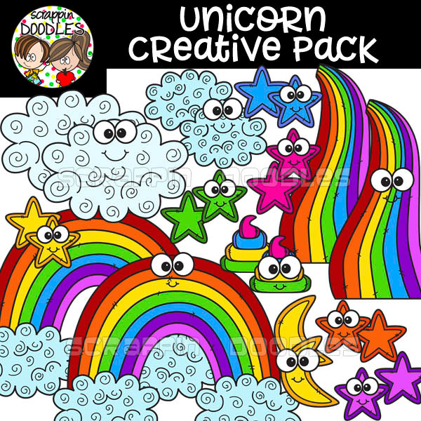 Unicorn Creative Pack {63 graphic bundle}