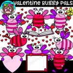 Valentine Buggy Pals Clip Art