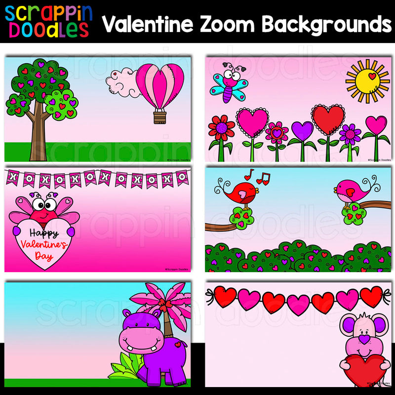 Valentine Zoom Backgrounds