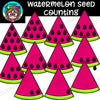 Watermelon Seed Counting Clip Art