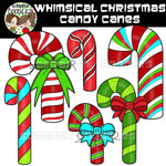 Whimsical Christmas Candy Canes