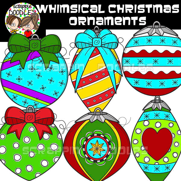 Whimsical Christmas Ornaments