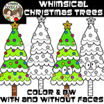 Whimsical Christmas Trees