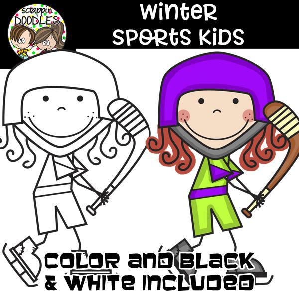 Winter Coloring Pages – Scrappin Doodles