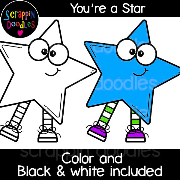 You're a Star Clip Art