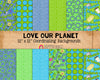 Love Our Planet Backgrounds