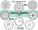 2D Shapes Clipart Bundle - Shapes Clip Art - Real Life Shapes ClipArt - Geometric Shapes - 3D Shape Clipart - Math ClipArt - Shape Graphics - 2D Shapes