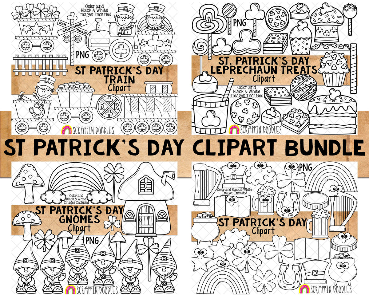 St. Patrick's Day ClipArt Bundle {$19.50 Value}