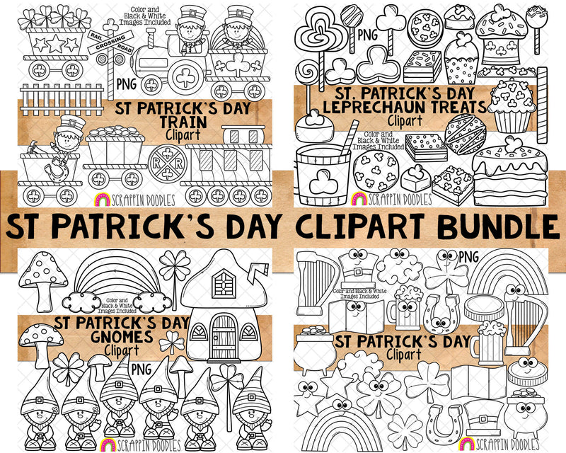 St. Patrick's Day ClipArt Bundle {$19.50 Value}