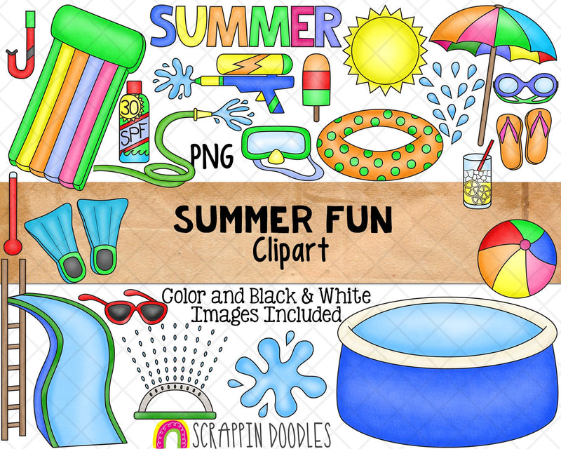 Summertime Fun Clipart