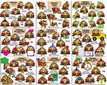 Turkey ClipArt Bundle - Thanksgiving Turkeys - Commercial Use PNG