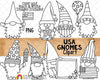 USA Gnome ClipArt - 4th of July Gnomes - Patriotic Garden Gnomes - Commercial Use PNG - Sublimation Graphics