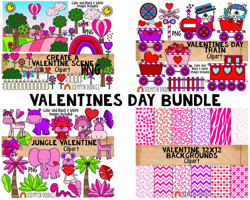 Valentine 2021 Clip Art Bundle