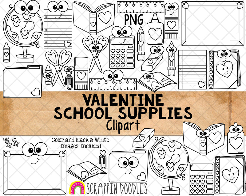 Valentine Clip Art Bundle #1 {$18.50 Value}